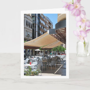 Lliria Plaza Portrait, Valencia, Spanien, Español Karte