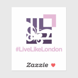 LLL 3" x 3" Vinyl Stickers Aufkleber