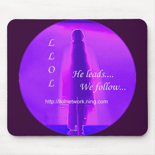 LLOLNetwork Mausunterlage Mousepad (Vorne)