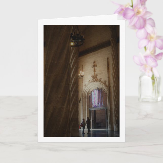 Llotja de la Seda, Valencia City, España Karte (Orchidee)