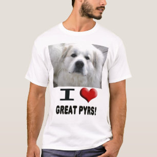 lLove I großer Pyrs T - Shirt