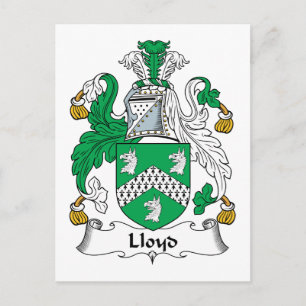 Lloyd Familienwappen Postkarte