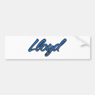 Lloyd Name blue Aufkleber Sticker Autoaufkleber