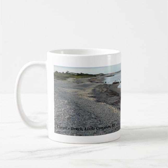 Lloyd's Beach, Little Compton, RI Kaffeetasse (Links)