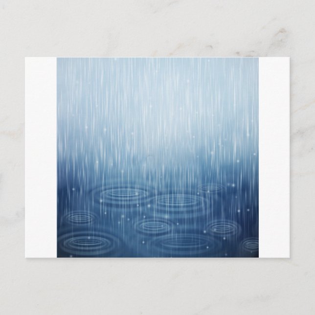 Lluvia Postkarte (Vorderseite)