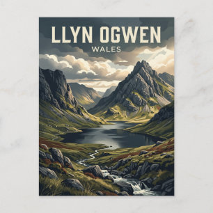 Llyn Ogwen Wales Postkarte