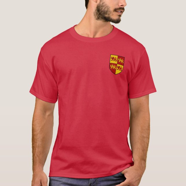 Llywelyn das große Wappen Shirt (Vorderseite)