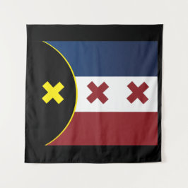 Lmanburg-Flagge Wandteppich