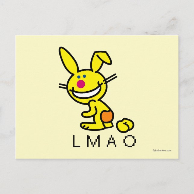 LMAO POSTKARTE (Vorderseite)