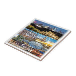 LMD003 MILAN, Mosaik, Lombardei, Italien, Fliese