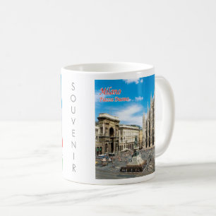 LMD011 MAILAND, Piazza del Duomo Kathedrale, Kaffeetasse