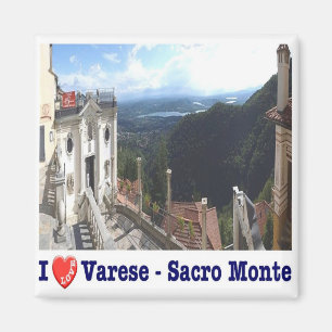 LMD030 VARESE Sacro Monte I Liebe, Italien, Kühlsc Magnet