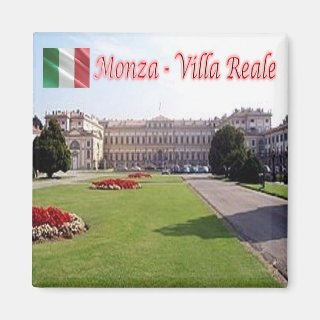 LMD054 MONZA, Königlicher Palast, Italien, Kühlsch Magnet (Vorne)
