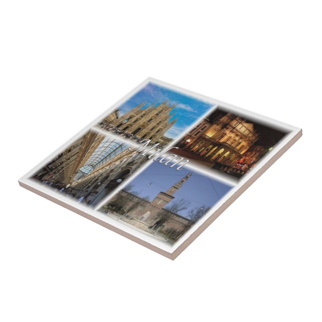 LMD117 MILAN-Mosaik, Lombardei, Italien, Fliese (Seite)