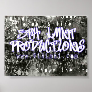 Lmnt Graffitti Poster