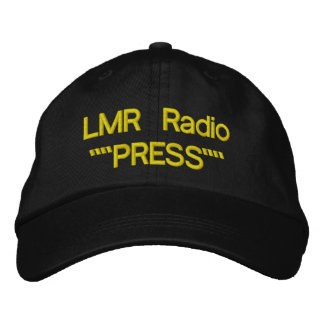 LMR Press Hat Bestickte Kappe
