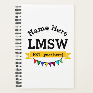 LMSW-Geschenk lizenzierter Master-Sozialarbeiter Planer
