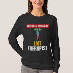 LMT genehmigter Massage-TherapeutCaduceus T-Shirt