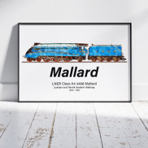 LNER Class A4 4468 Mallard - Fastest Steam Loco