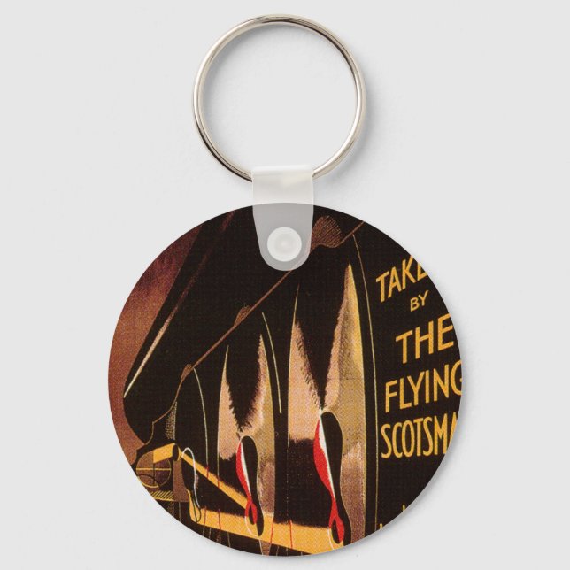 LNER Flying Scotsman Schlüsselanhänger (Vorderseite)