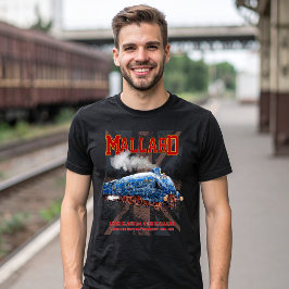 LNER Klasse A4 Mallard Lokomotive Union Jack Flag T-Shirt