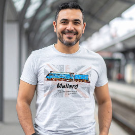 LNER-Klasse A4-Profil für Mallard-Lokomotive mit F T-Shirt