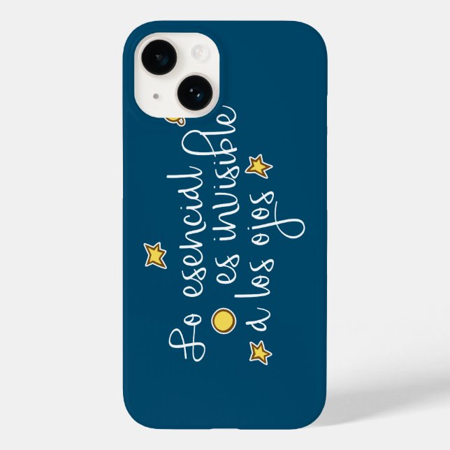 Lo esencial es unsichtbar a los ojos Case-Mate iPhone hülle (Rückseite)