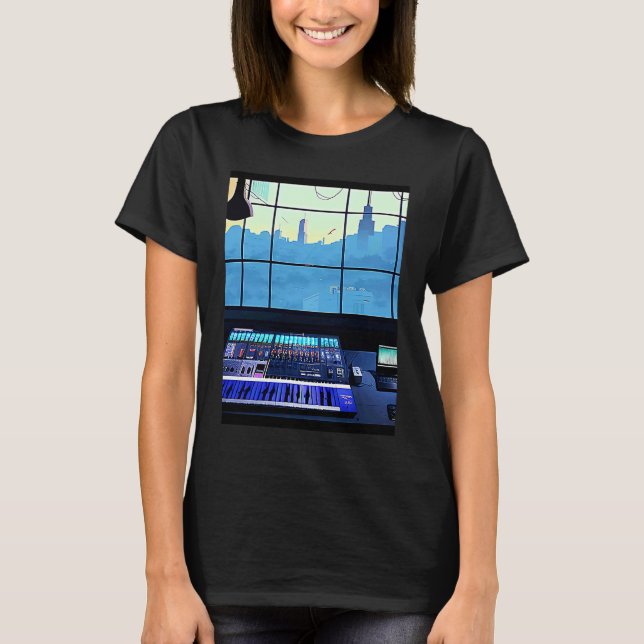 Lo fi hip hop chillhop chill beats aesthetics  100 T-Shirt (Vorderseite)