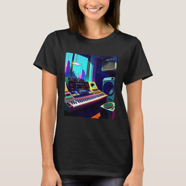 Lo fi hip hop chillhop chill beats aesthetics 13 T-Shirt (Vorderseite)