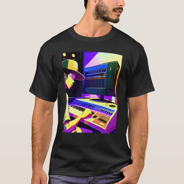 Lo fi hip hop chillhop chill beats aesthetics  14 T-Shirt (Vorderseite)