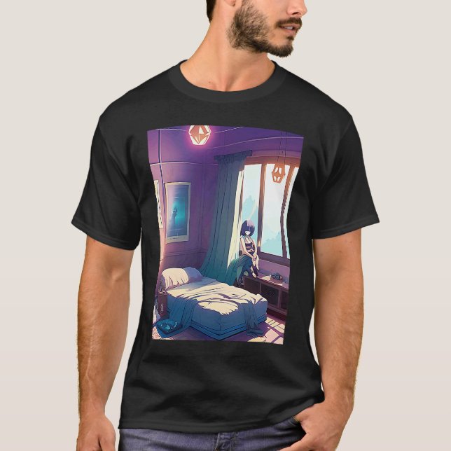 Lo fi hip hop chillhop chill beats aesthetics  162 T-Shirt (Vorderseite)
