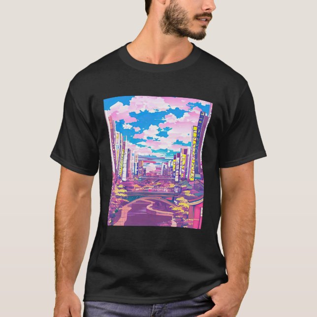 Lo fi hip hop chillhop chill beats aesthetics 23 T-Shirt (Vorderseite)