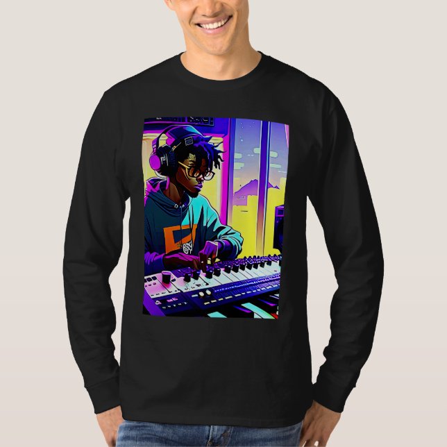 Lo fi hip hop chillhop chill beats aesthetics  36 T-Shirt (Vorderseite)