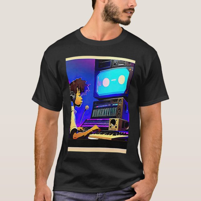 Lo fi hip hop chillhop chill beats aesthetics  40 T-Shirt (Vorderseite)