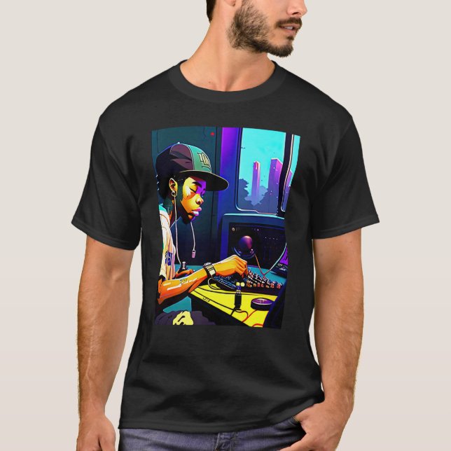 Lo fi hip hop chillhop chill beats aesthetics  4 T-Shirt (Vorderseite)