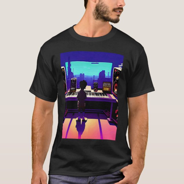 Lo fi Hip Hop Chillhop Chill Beats Ästhetik 106 T-Shirt (Vorderseite)