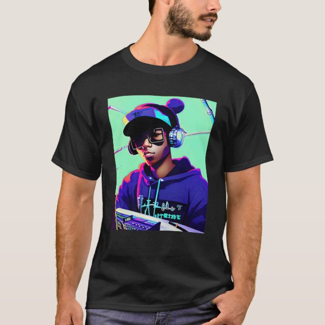 Lo fi Hip Hop Chillhop Chill Beats Ästhetik 2 T-Shirt (Vorderseite)