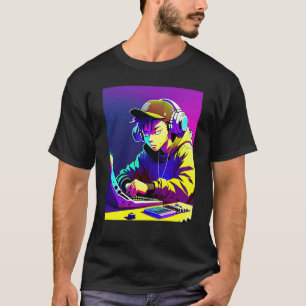 Lo fi Hip Hop Chillhop Chill Beats Ästhetik 3 T-Shirt