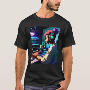 Lo fi Hip Hop Chillhop Chill Beats Ästhetik 4 T-Shirt