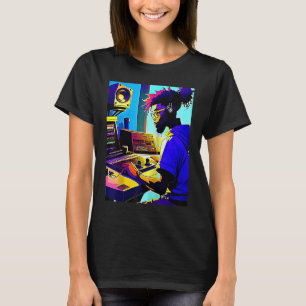 Lo fi Hip Hop Chillhop Chill Beats Ästhetik Ragl T-Shirt