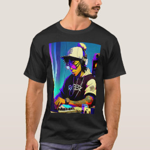 Lo fi Hip Hop Chillhop Chill Beats Ästhetik Ragl T-Shirt