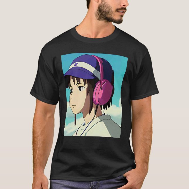 Lo fi hip hop chillhop chill beats lofi aesthetics T-Shirt (Vorderseite)