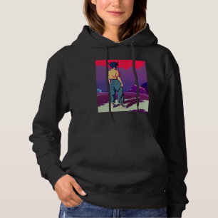 Lo fi Hip-Hop Chillhop Chill Beats Lofi-Ästhetik Hoodie
