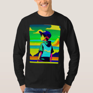 Lo-Fi-Hip-Hop-Chillhop-Chill-Beats-Lofi-Ästhetik T-Shirt