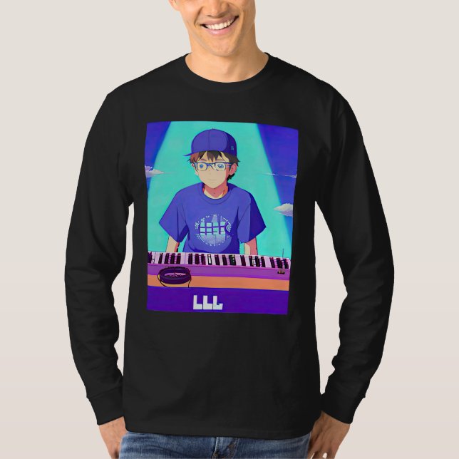 Lo-Fi-Hip-Hop-Chillhop-Chill-Beats-Lofi-Ästhetik T-Shirt (Vorderseite)