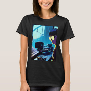 Lo fi Hip-Hop Chillhop Chill-Beats Studio-Ästhetik T-Shirt