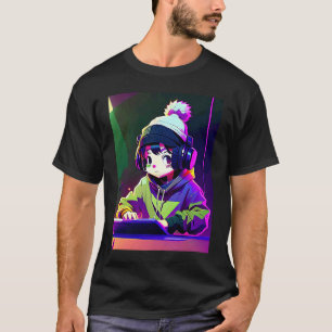Lo fi Hip Hop Chillhop Chill schlägt Lofi Ästhetik T-Shirt