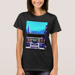 Lo fi Hip Hop Chillhop Chill schlägt Lofi Ästhetik T-Shirt