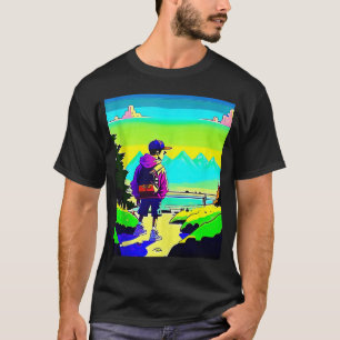 Lo fi Hip Hop Chillhop Chill schlägt Lofi Ästhetik T-Shirt