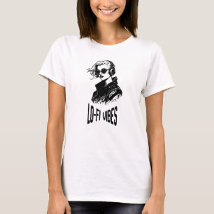 Lo-Fi Vibes Vektor Kunst Tri-Blend-Shirt T-Shirt